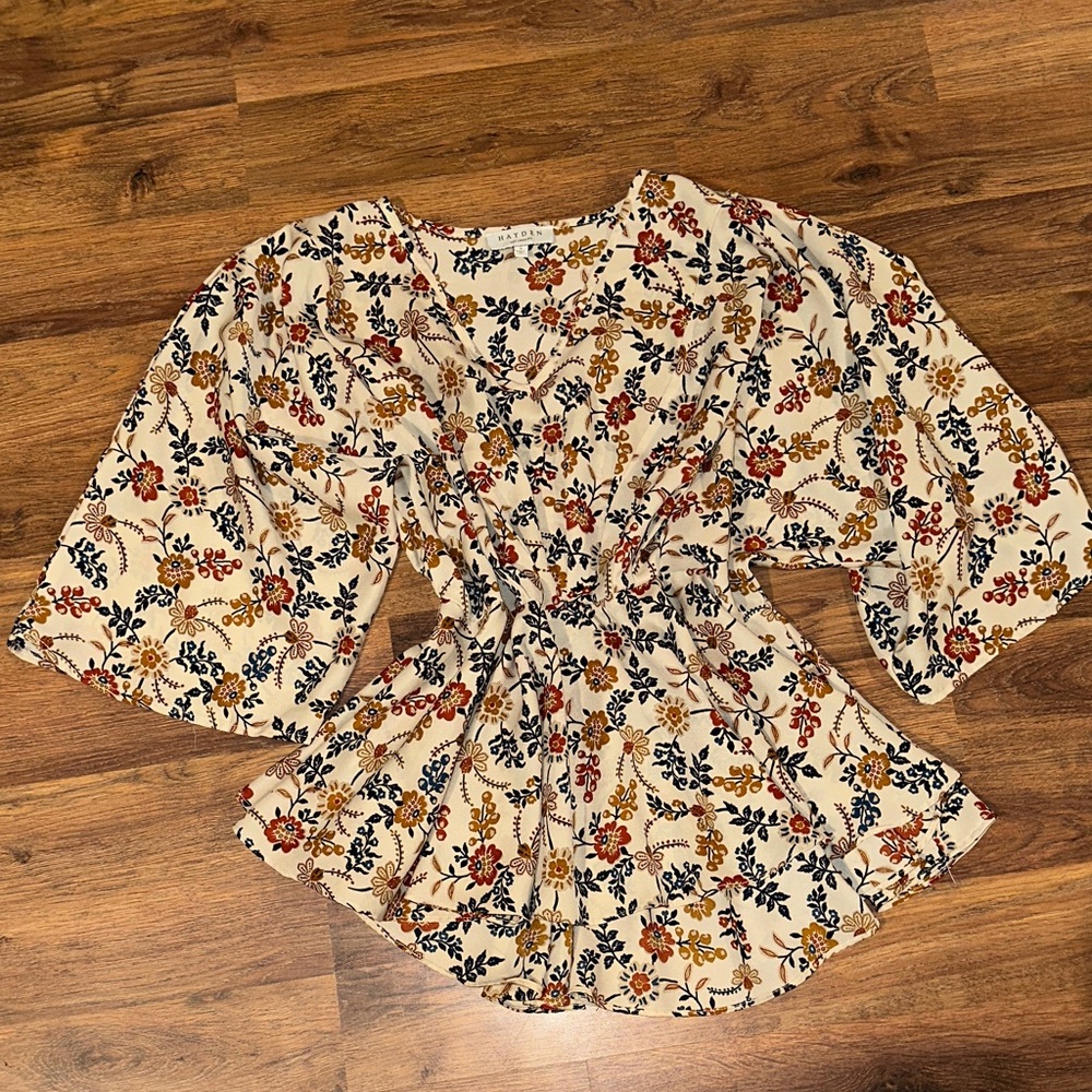 Hayden Multicolor Floral Blouse